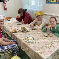 I. Pečení banánových šneků